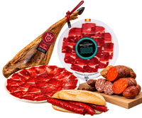 Selecci&oacute;n de jam&oacute;n ib&eacute;rico y embutidos espa&ntilde;oles